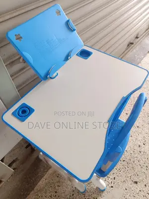 Children's Plastic Table and Chair Set.