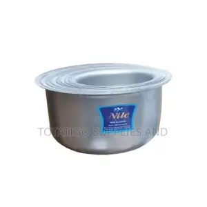 Nile 8 Pc Stainless Steel Sourcepans - Silver