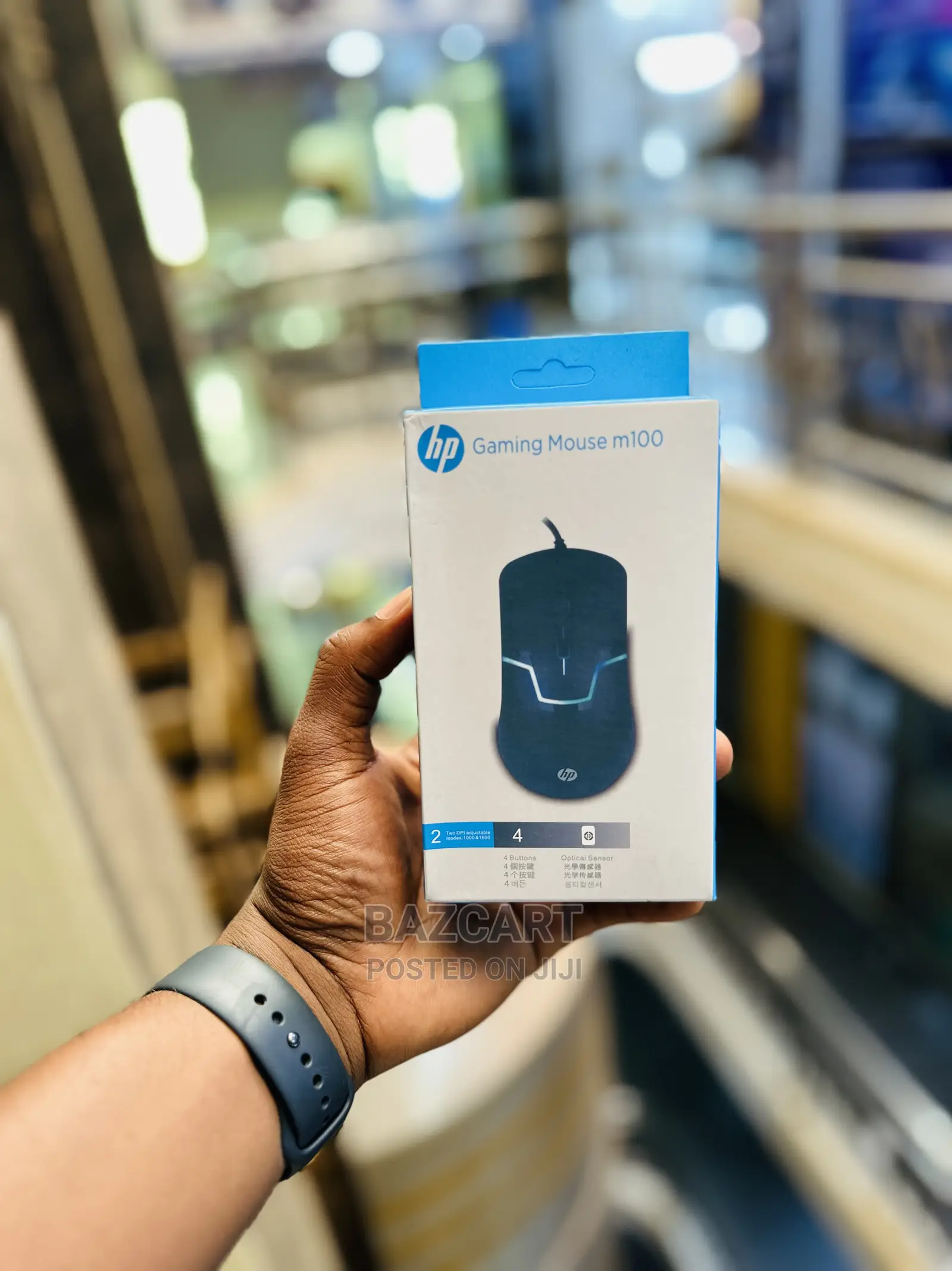 Hp M100 Rgb Gaming Mouse - Original
