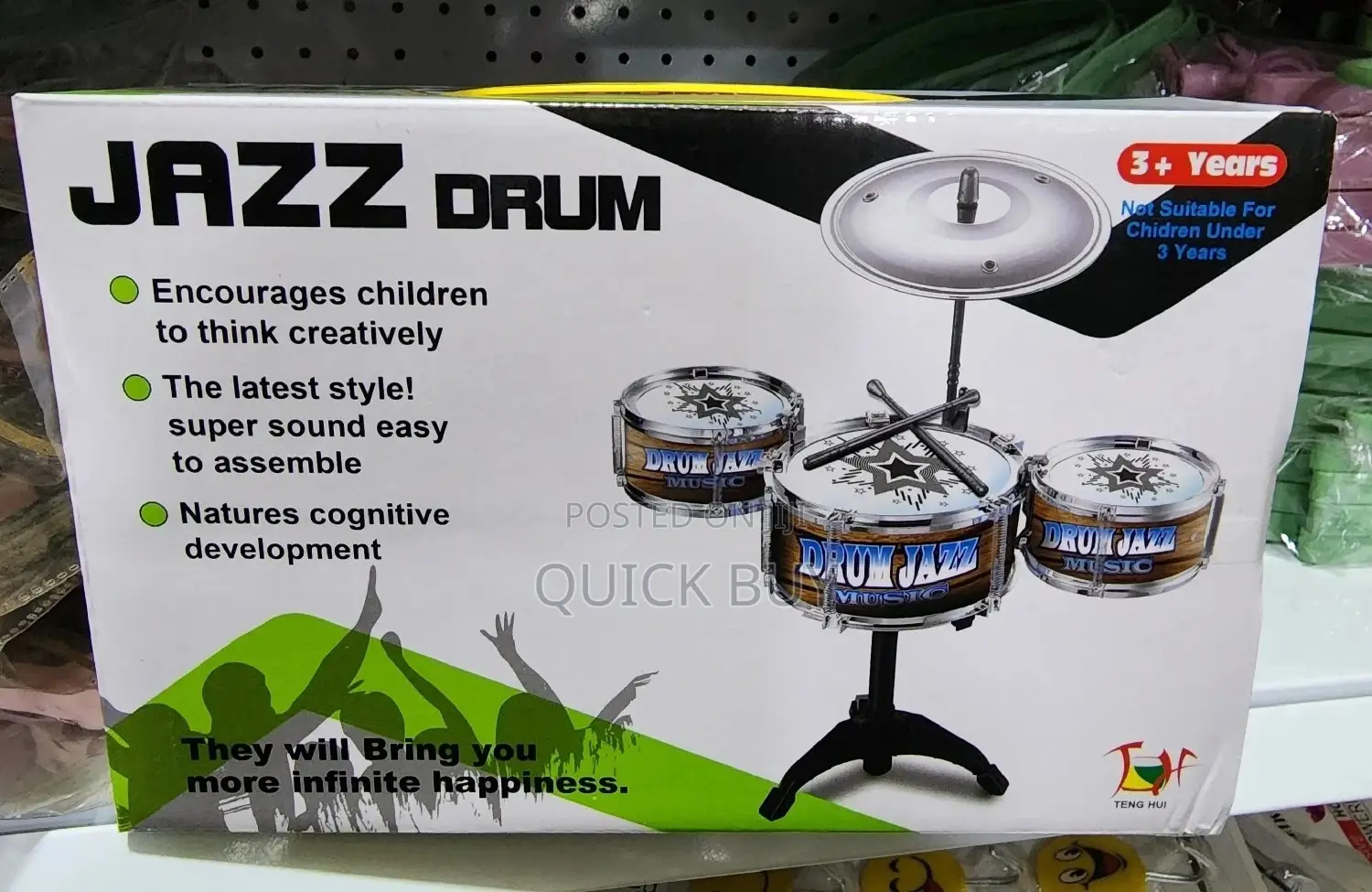 Mini Baby Jazz Drums