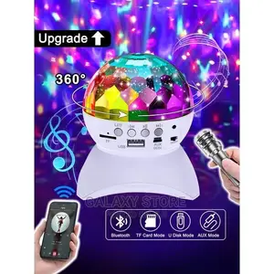 Disco Wireless Bluetooth Speaker RGB Ball Light Disco Mirror