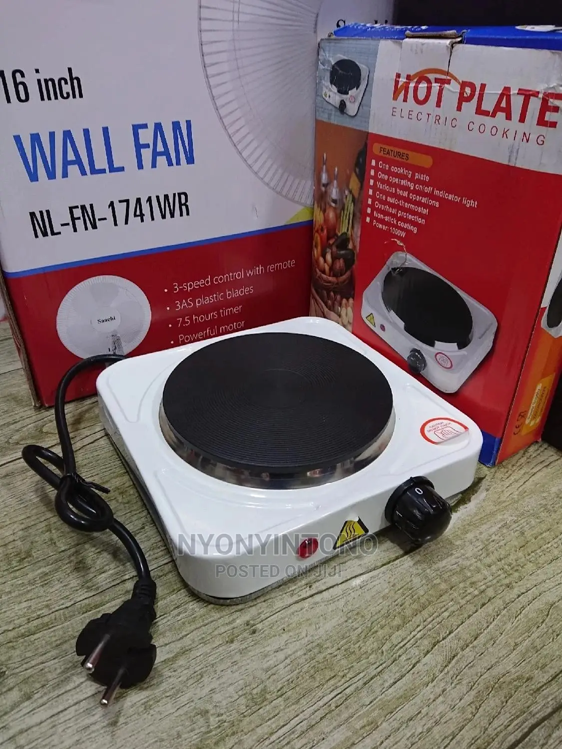 Single Hot Plate Solid