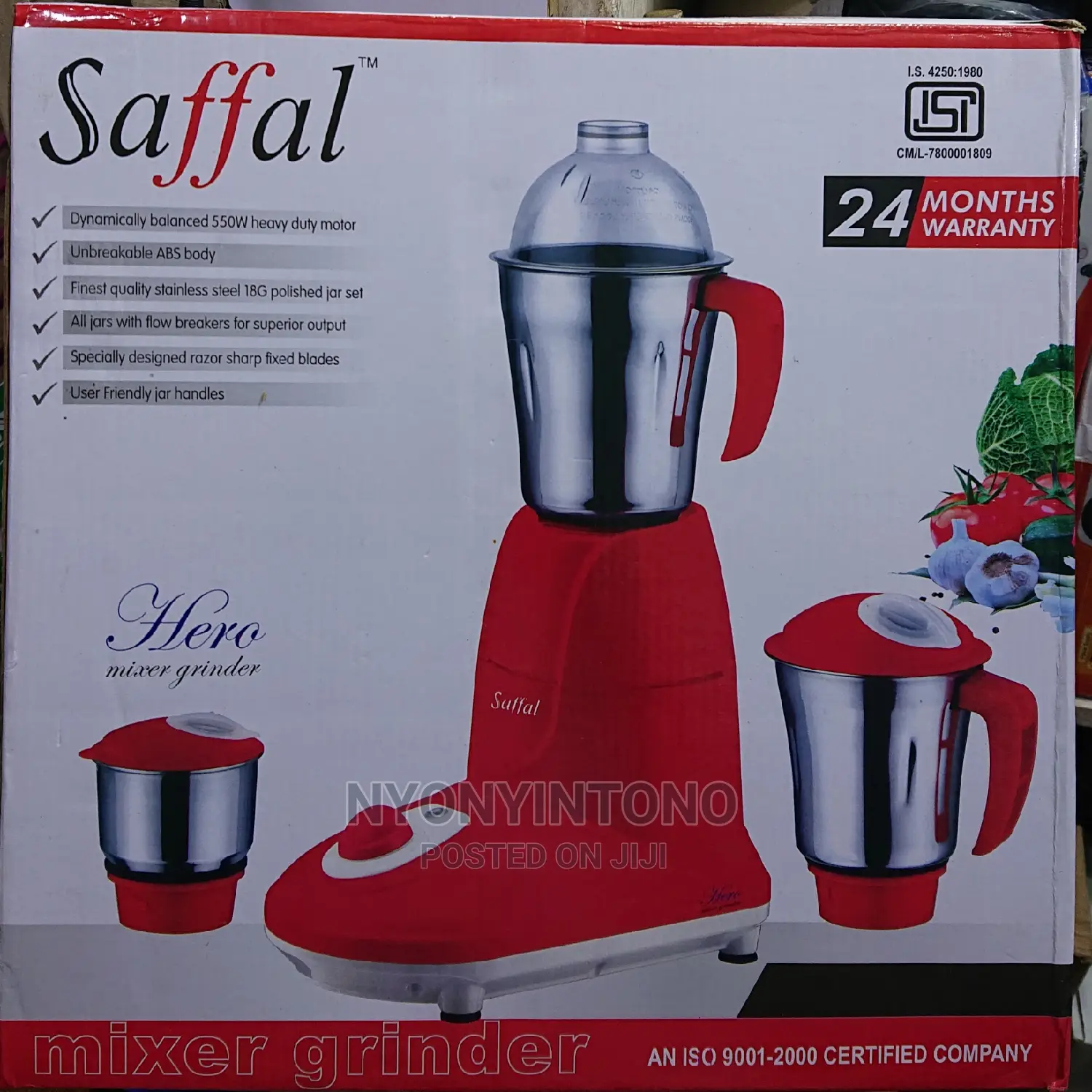 Saffal Mixer Grinder Blender