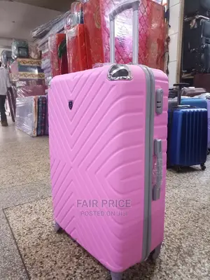Plastic Suitcases (Pink)