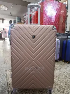 Plastic Suitcases (Pink)