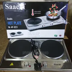 Saachi Double Hotplate