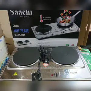 Saachi Double Hotplate