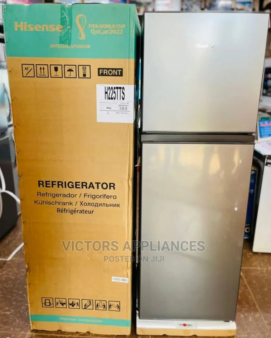 Hisense 200L Double Door Refrigerator