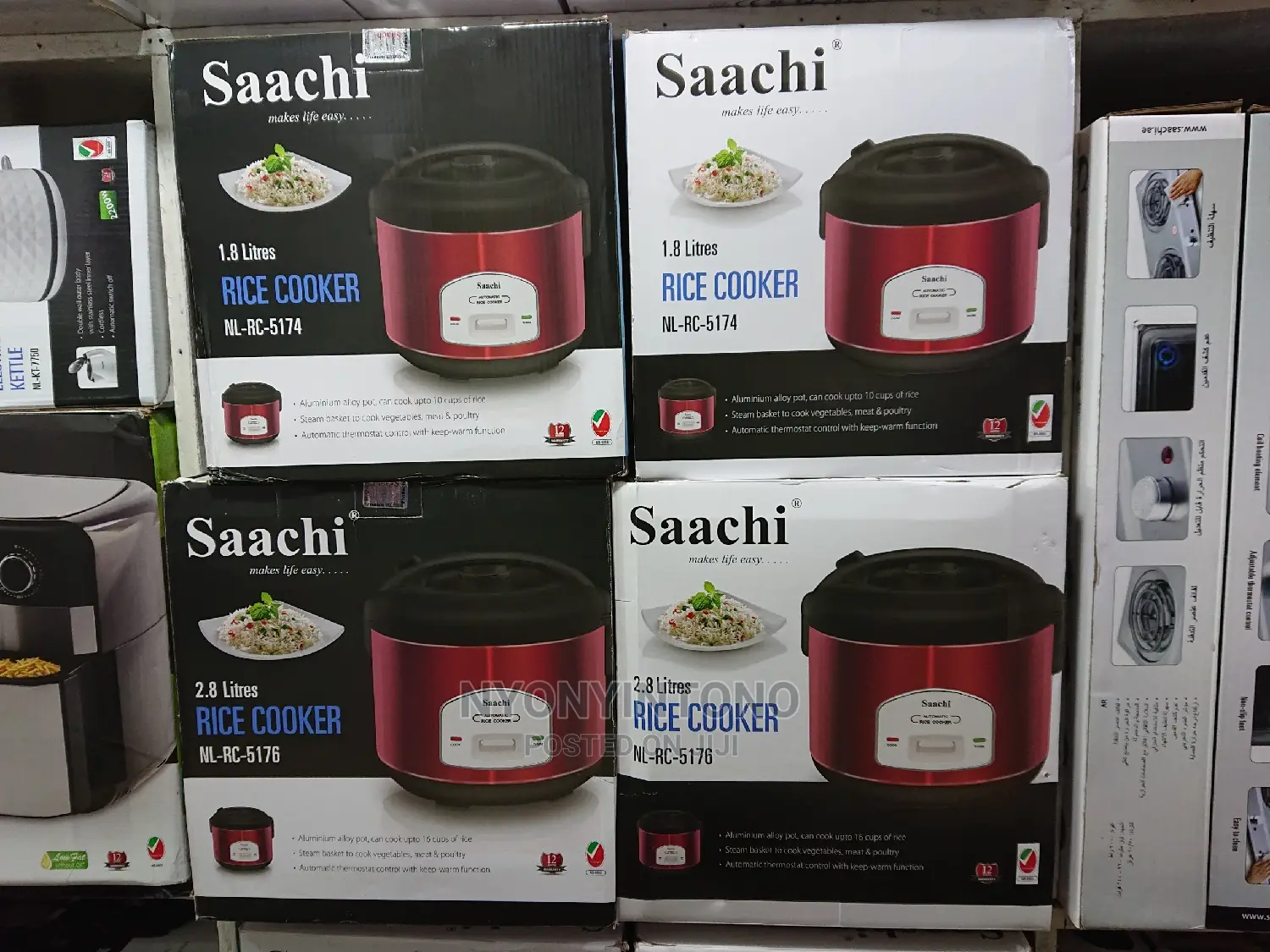 Saachi 1.8L Rice Cooker