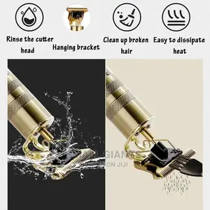 Rechargeable Hair Clipper Gold