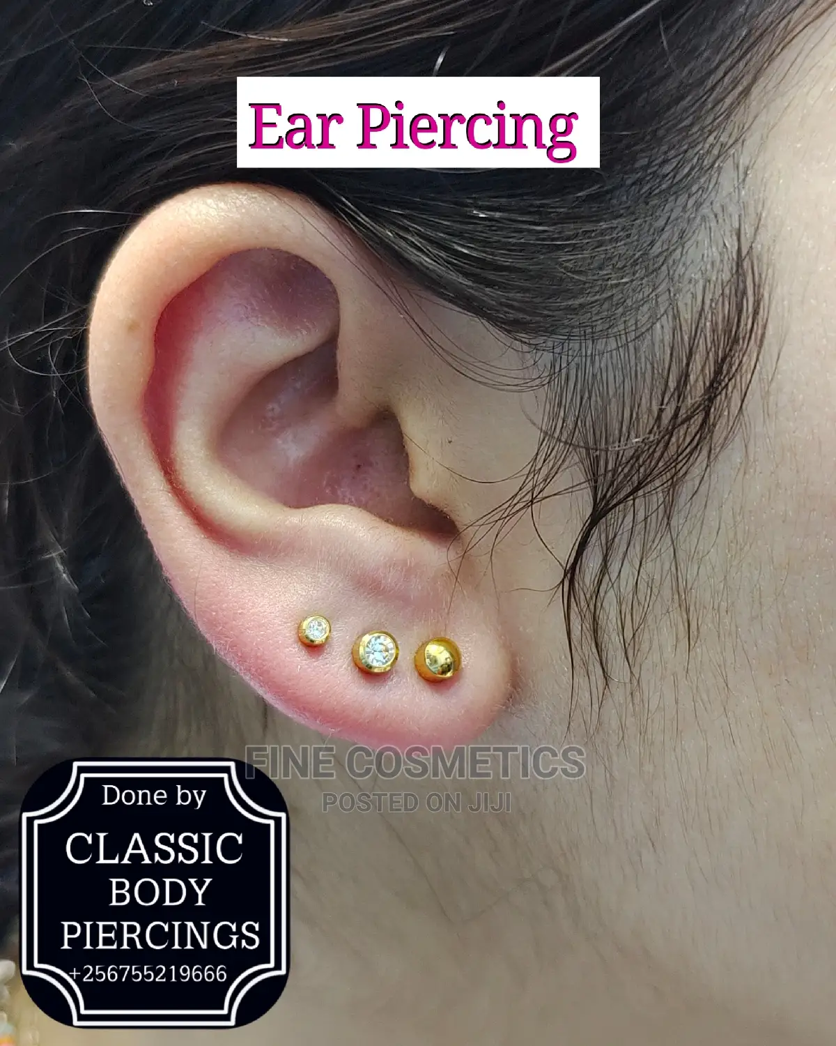 Ear-piercing services