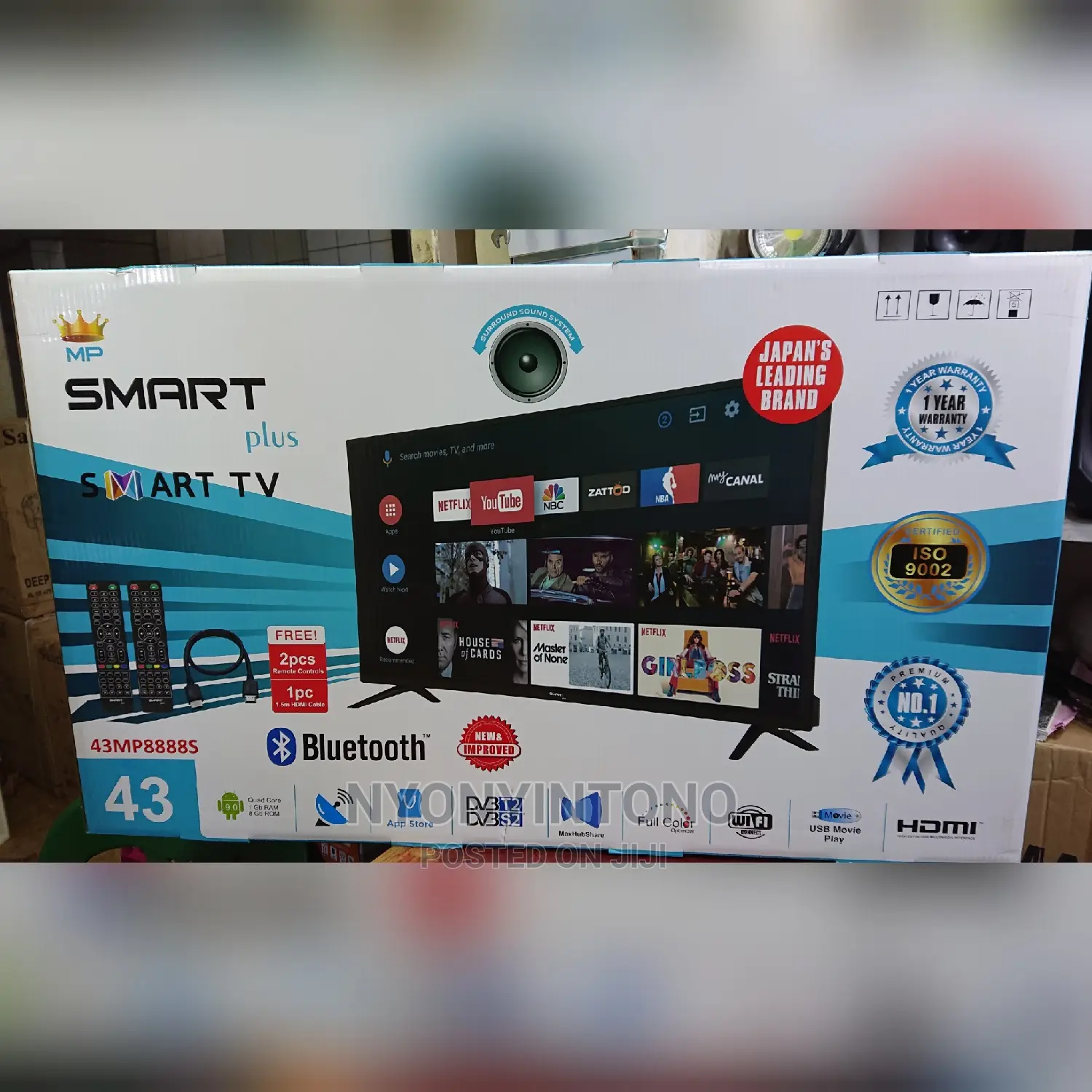 Smart Plus 43" Android Googletv