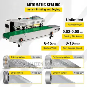 Automatic Horizontal Continuous Plastic Bag Sealing Machine