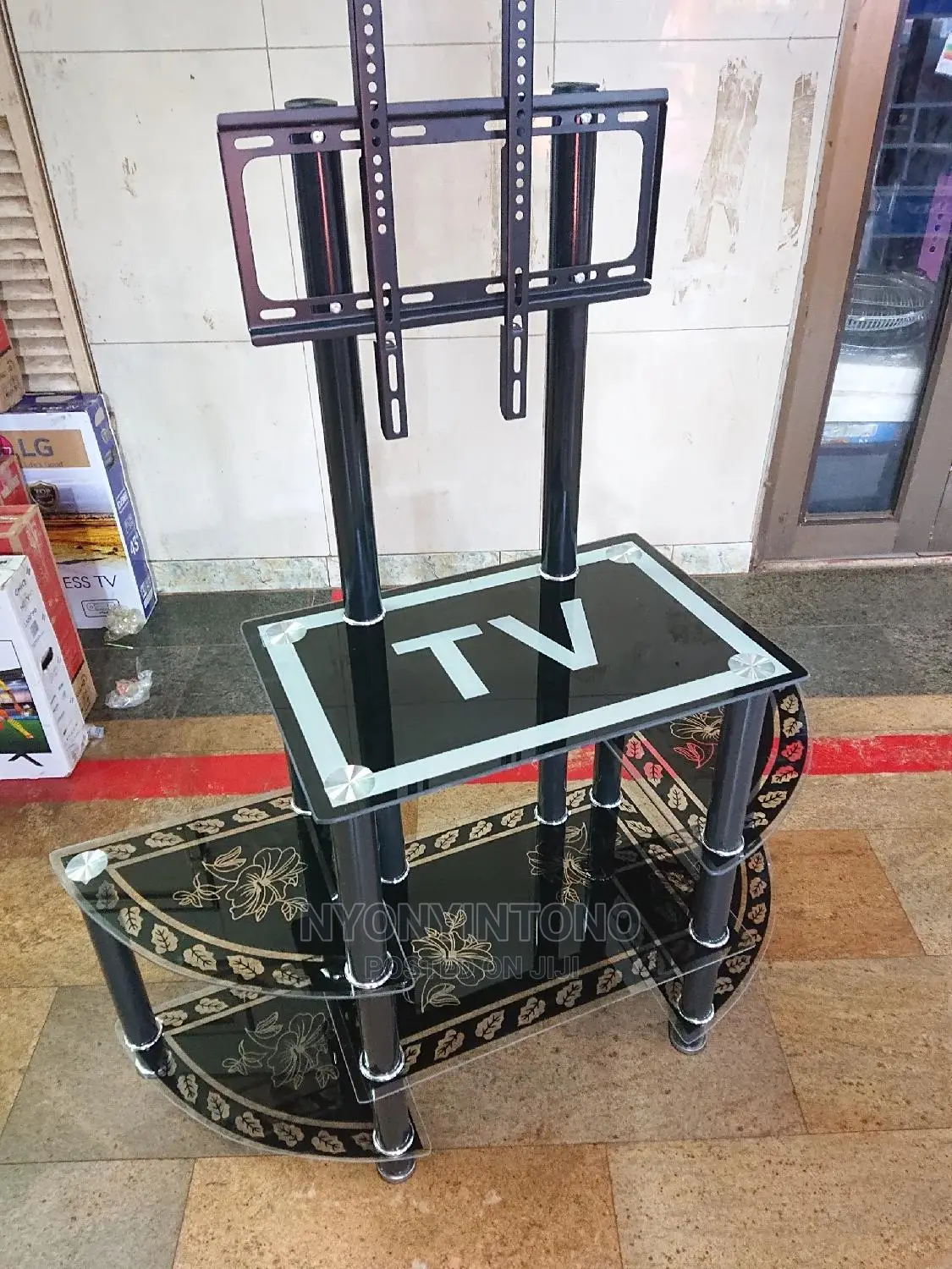 Tv Stand Glass Plasma Stand