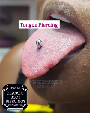 Tongue piercing Kampala Uganda