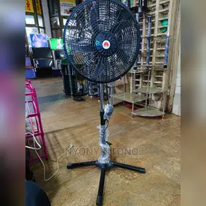 Black Stand Fan