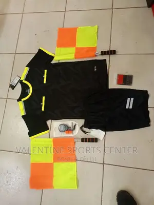 Referee Uniforms Jersey Original Material Full Set