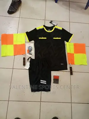 Referee Uniforms Jersey Original Material Full Set