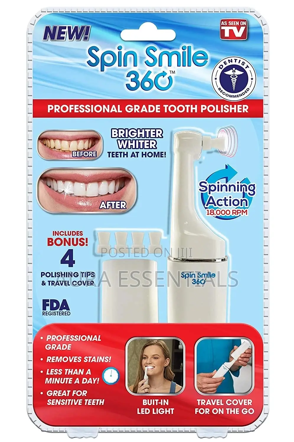 Professional Grade Teeth Polisher