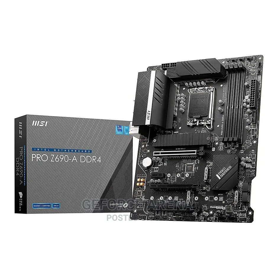 Msi PRO Z690-A + Intel I9 + 32gb Ddr5 RAM - Combo