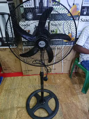 Stand Fan Black