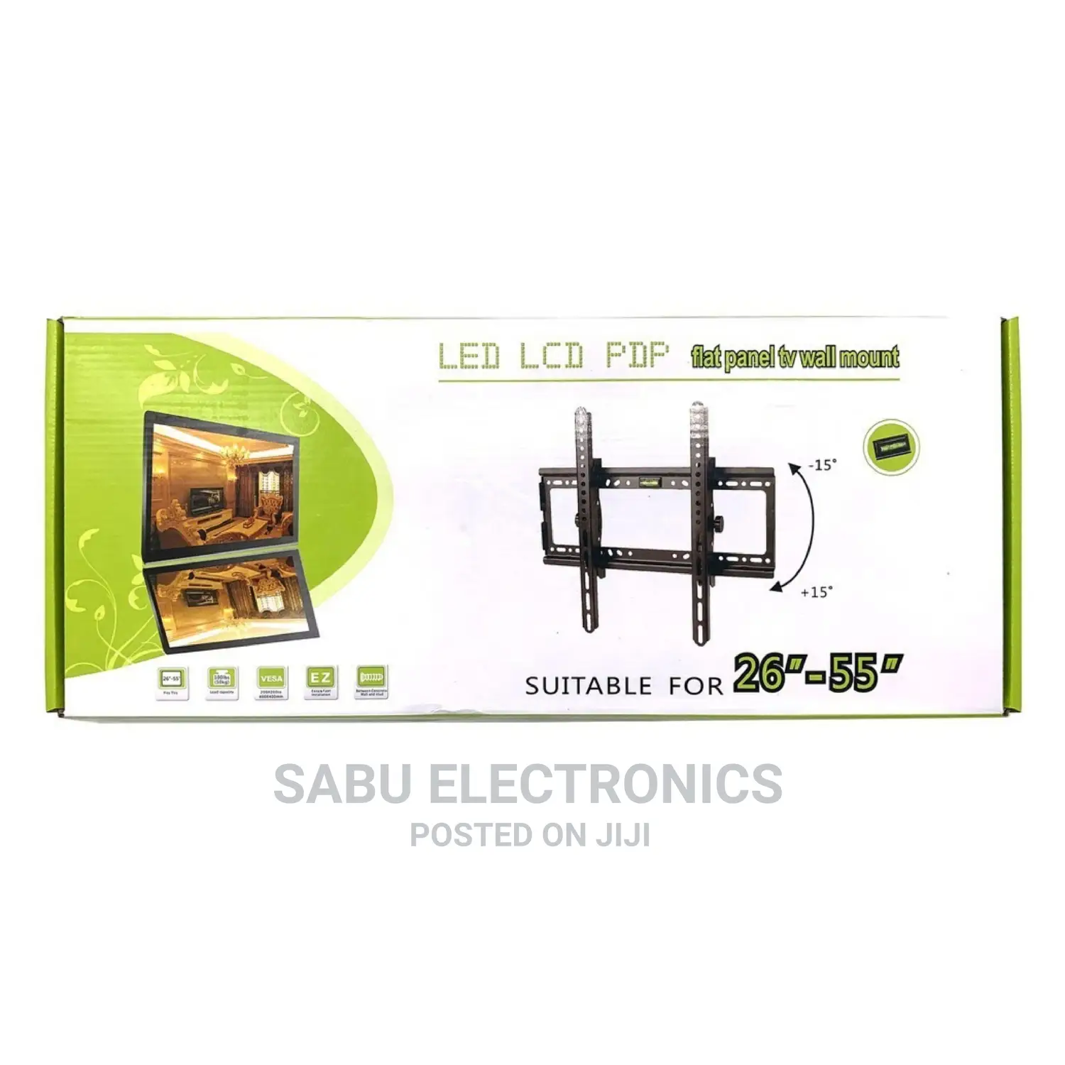 Adjustable Wall Mount for TVS Suitable for 26 to 55 Inch