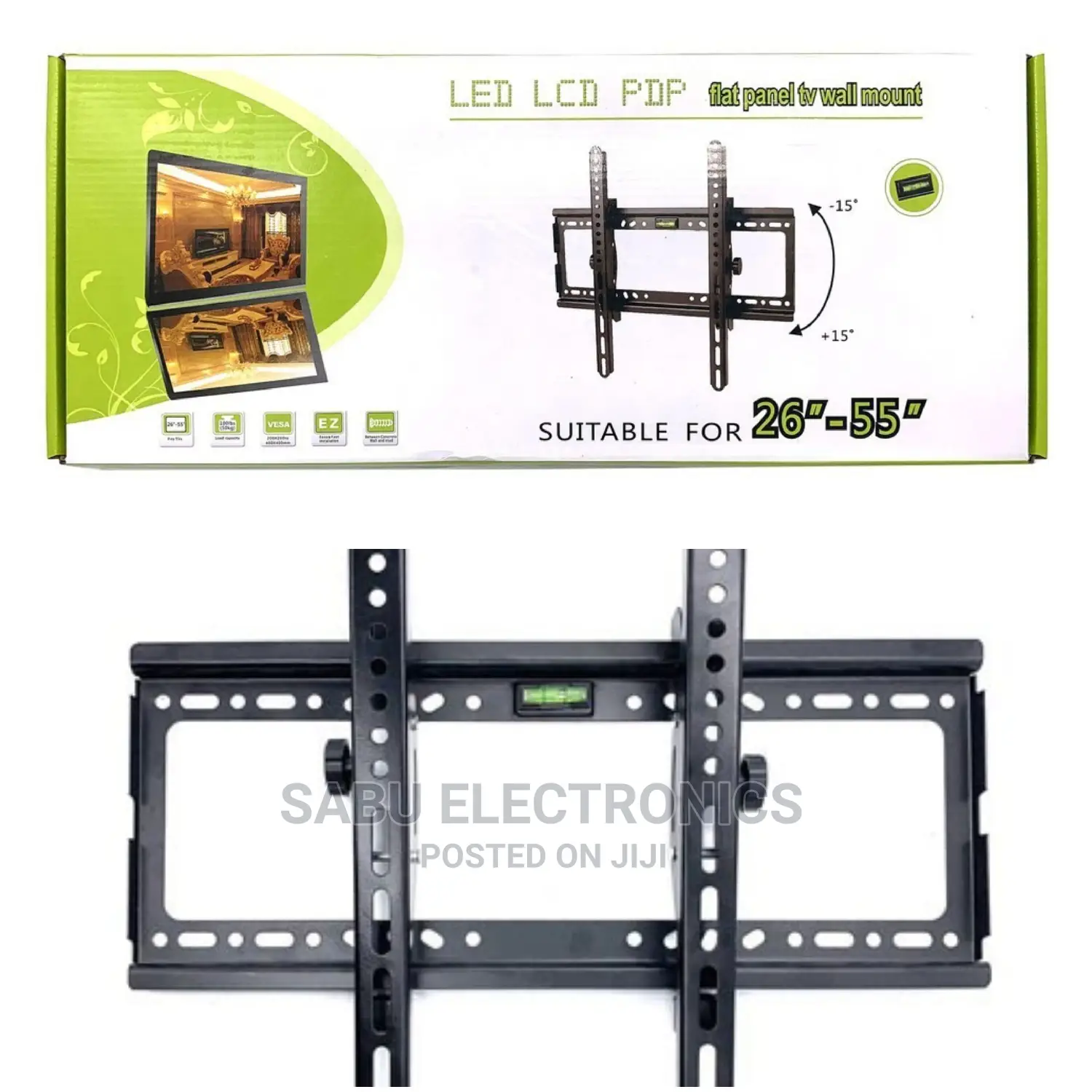 Tilt Wall Mount -Up and Down- Suitable for 26 to 55 Inch