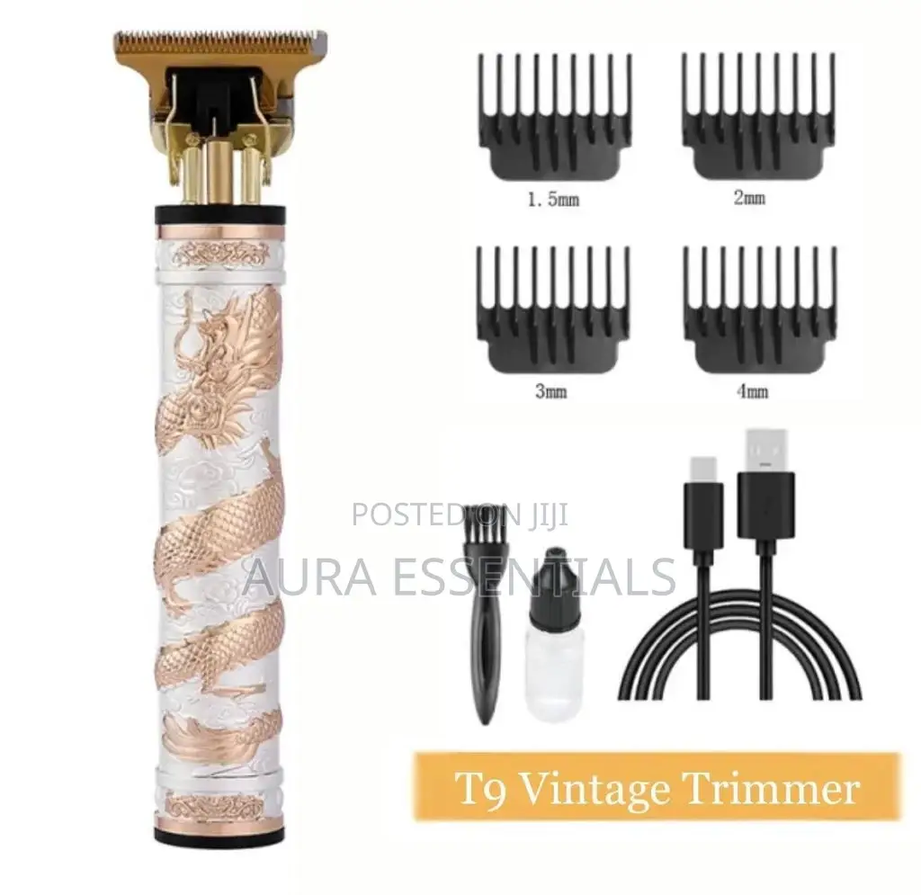 Vintage T9 Rechargeable Hair Trimmer