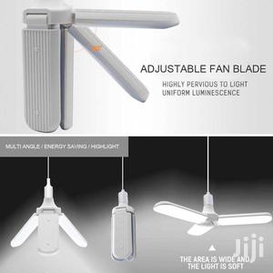 LED Super Bright Foldable Fan Shape Light E27 Pin 36W