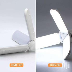 LED Super Bright Foldable Fan Shape Light E27 Pin 36W