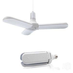 LED Super Bright Foldable Fan Shape Light E27 Pin 36W