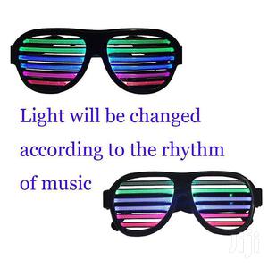 Led Rechargeable Sound Sensitive Glasses