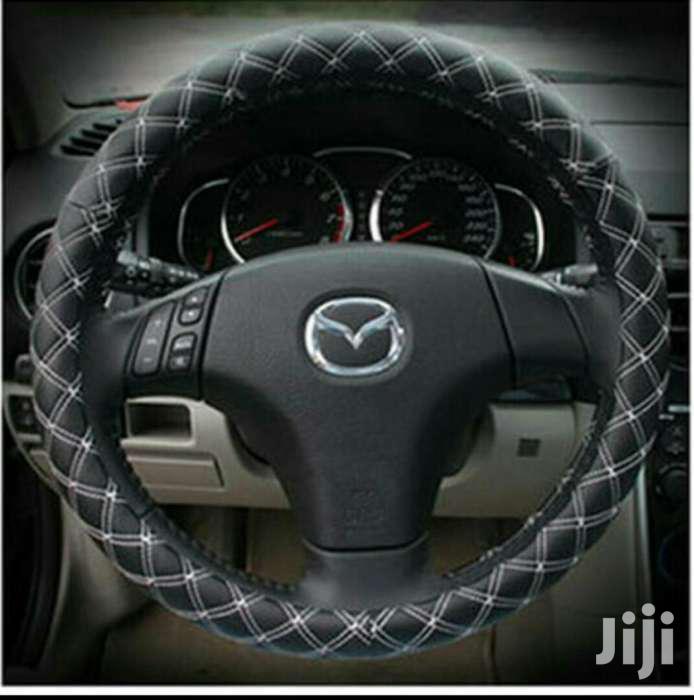 Stylish Leather Steering Covers