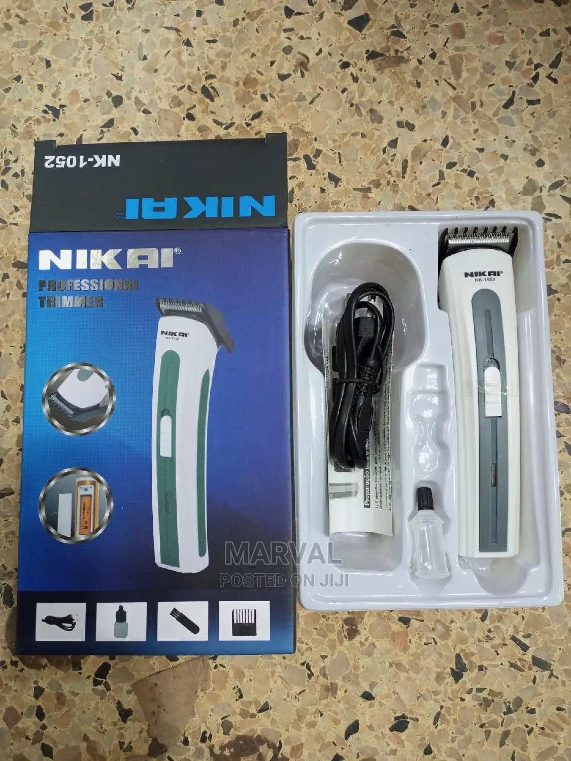 Portable Rechargeable Hair Clipper