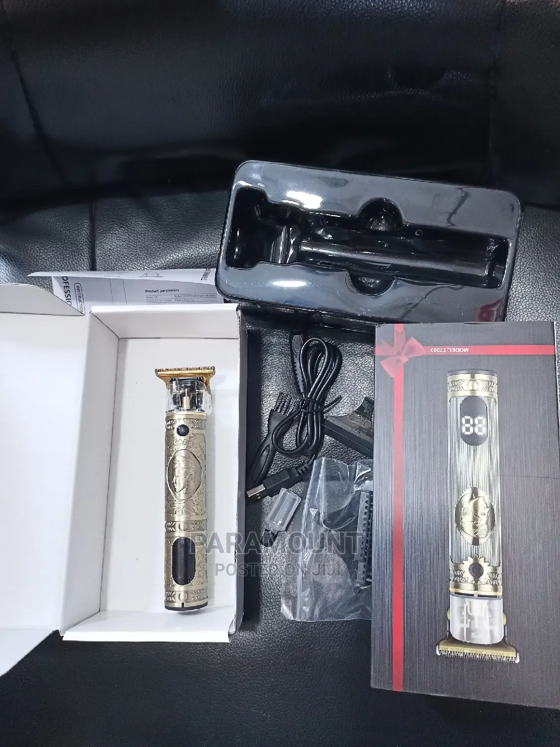 Rechargeable Hair Trimmer and Clipper