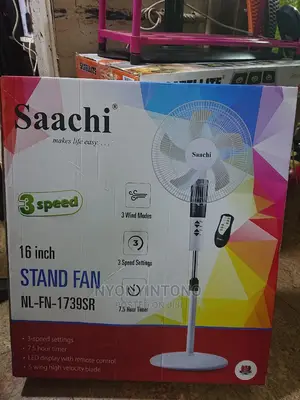 Saachi Stand Fan With Remote