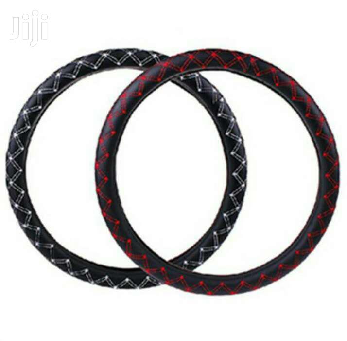 Stylish Leather Steering Covers