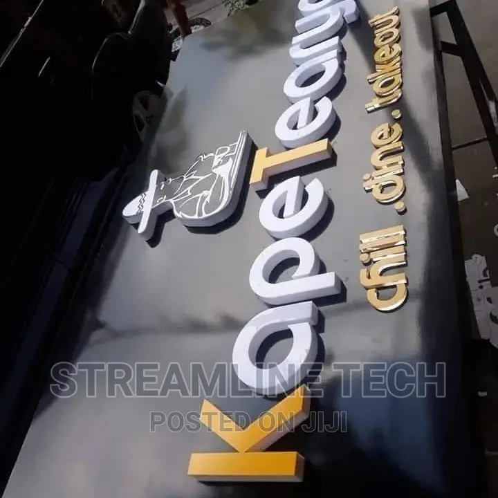 3D /2d/ Lightbox Posters/Signages