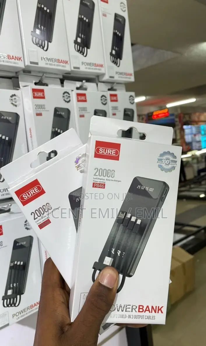 Power Bank 20000mah SURE