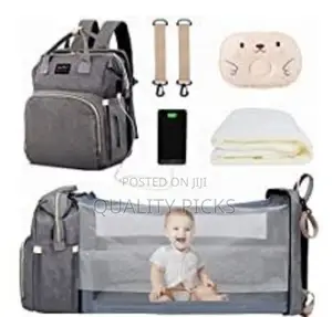 Baby Diaper Bag and Bed