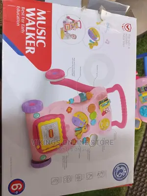 Huanger Early Musical Walker_ Light Pink.