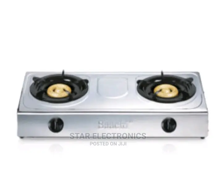 2 Burner Gas Stove Stainless Steel