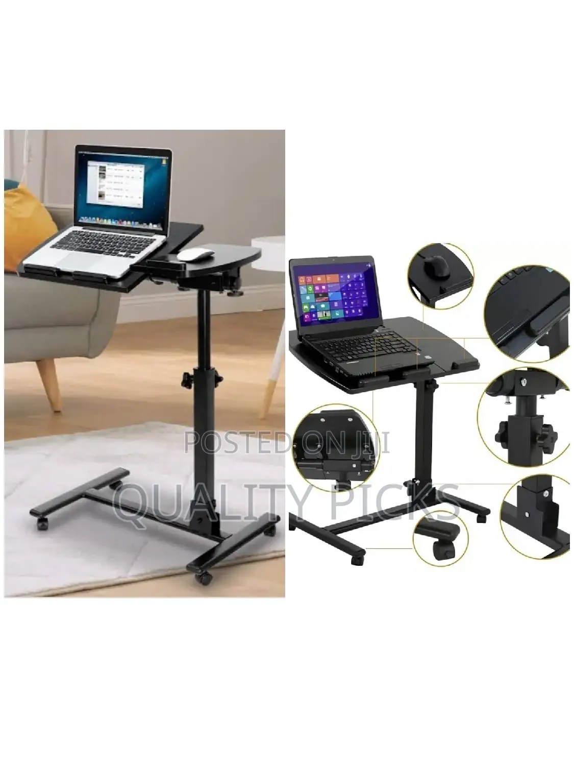 Laptop Stand With Wheels