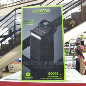 Oraimo Powerbox500 50000mah Super Fast Powerbank