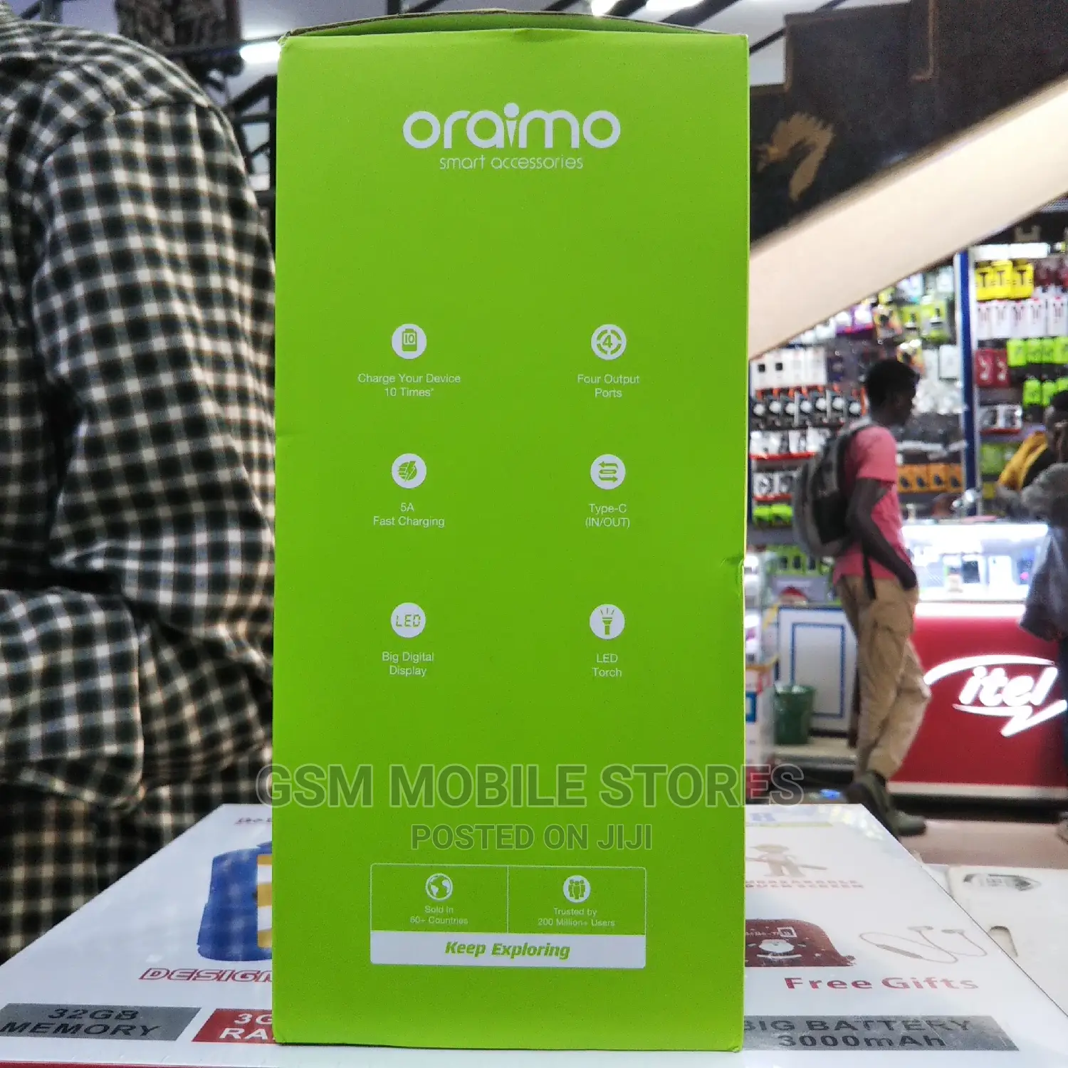 Oraimo Powerbox500 50000mah Super Fast Powerbank