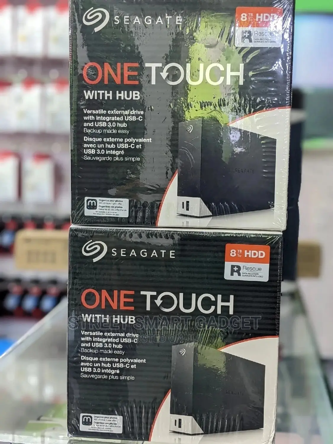 Seagate 8tb EXTERNAL Computer HARD DRIVE