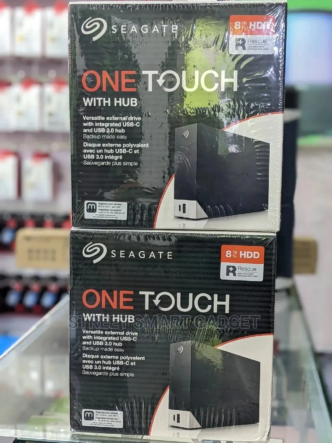 Seagate 8tb EXTERNAL Computer HARD DRIVE