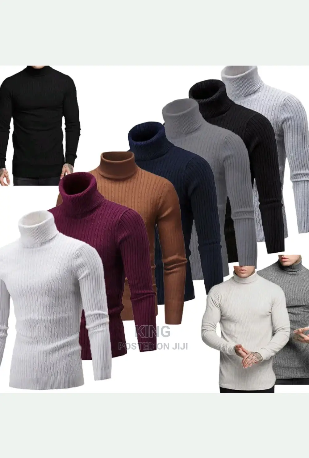 Favourite Designers Pull Neck Sweater