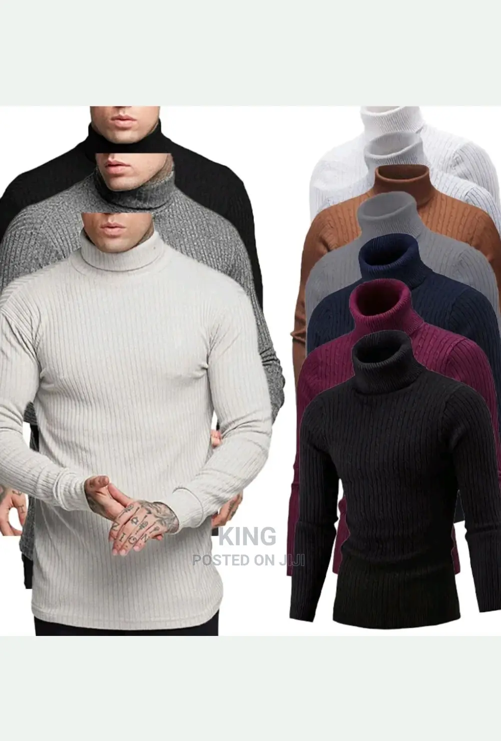 Favourite Designers Pull Neck Sweater