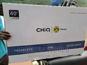 40 Chiq Digital Frameless Tv on Promotion